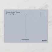 Flagge auf dem Märtyrerplatz Brüssel Belgien Postkarte (Rückseite)