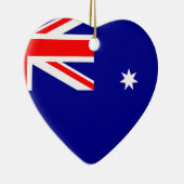 Flagge Australien. Australisches Symbol Keramik Ornament (Rechts)