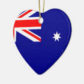 Flagge Australien. Australisches Symbol Keramik Ornament (Links)