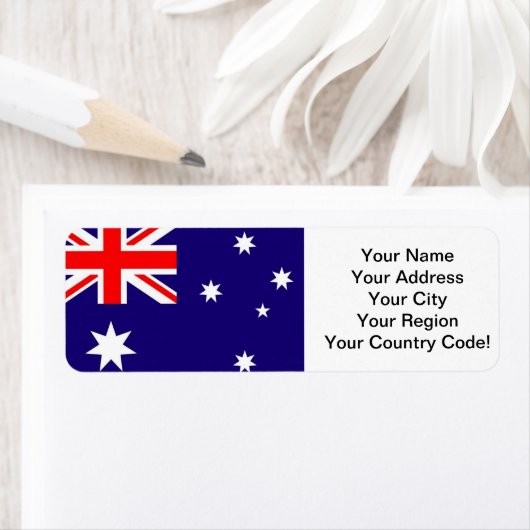 Flagge Australiens (Insitu)