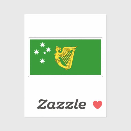 Flagge Australiens Aufkleber (Blatt)