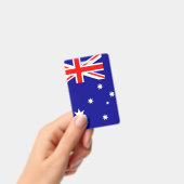 Flagge Australiens Ausweis (Handheld)