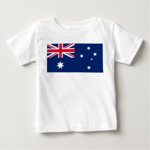 Flagge Australiens Baby T-shirt