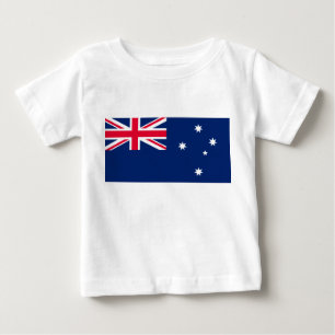 Flagge Australiens Baby T-shirt