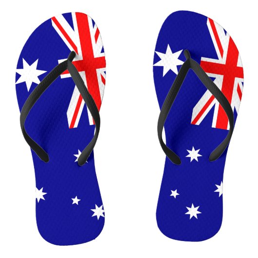 Flagge Australiens Badesandalen (Fußbett)