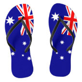 Flagge Australiens Badesandalen (Fußbett)