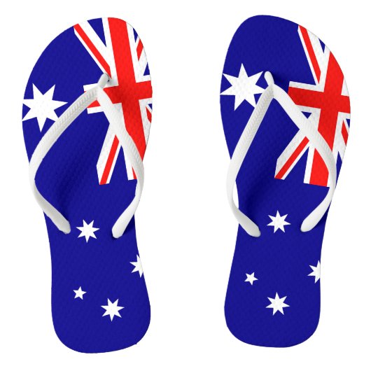 Flagge Australiens Badesandalen (Fußbett)
