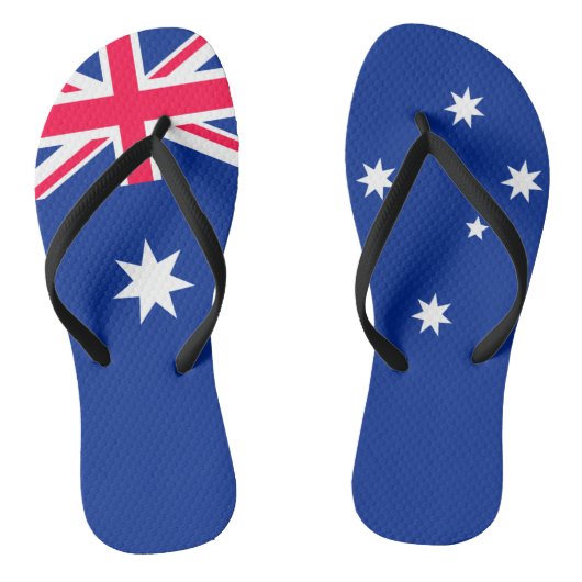 Flagge Australiens Badesandalen (Fußbett)