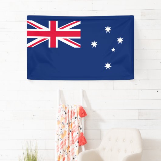 Flagge Australiens Banner (Insitu)