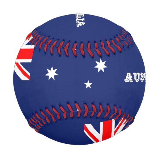 Flagge Australiens Baseball (Vorderseite)