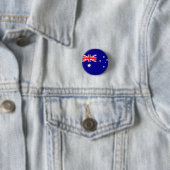 Flagge Australiens Button (Beispiel)