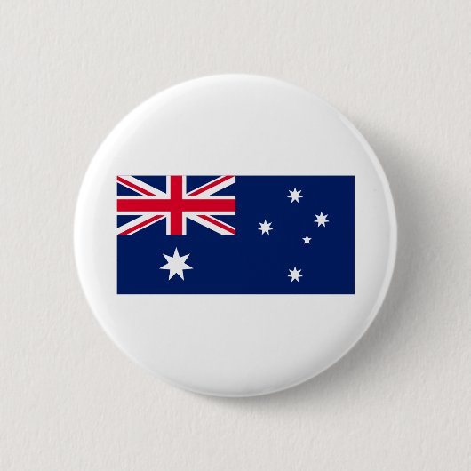 Flagge Australiens Button (Vorderseite)