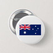 Flagge Australiens Button (Vorne & Hinten)
