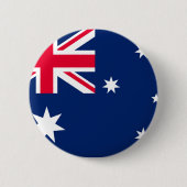Flagge Australiens Button (Vorderseite)