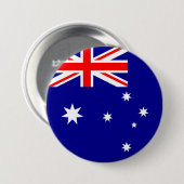 Flagge Australiens Button (Vorne & Hinten)