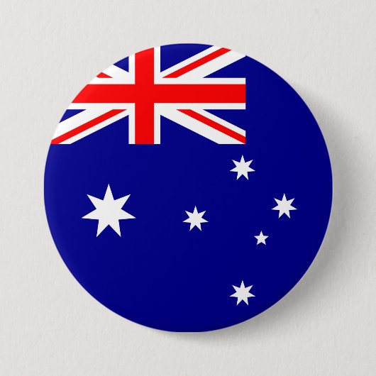 Flagge Australiens Button (Vorderseite)