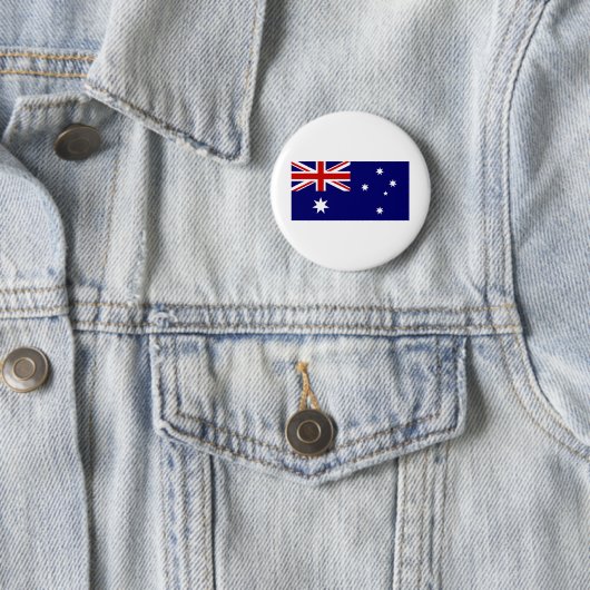 Flagge Australiens Button (Beispiel)