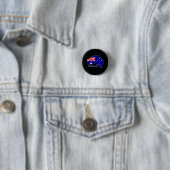 Flagge Australiens Button (Beispiel)