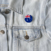 Flagge Australiens Button (Beispiel)