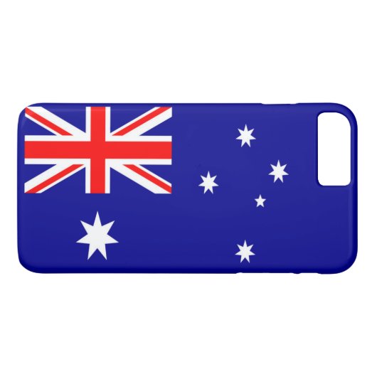 Flagge Australiens Case-Mate iPhone Hülle (Rückseite (Horizontal))