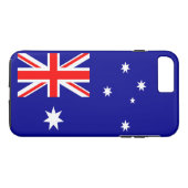 Flagge Australiens Case-Mate iPhone Hülle (Rückseite (Horizontal))