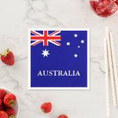 Flagge Australiens Cocktail Napkin Serviette (Beispiel)