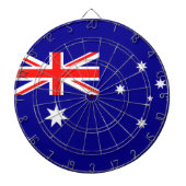 Flagge Australiens Dartscheibe (vorne)
