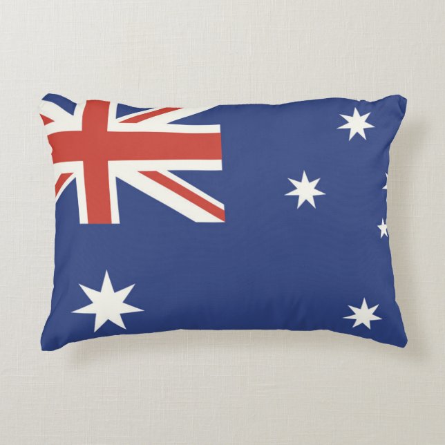 Flagge Australiens Dekokissen (Vorderseite)