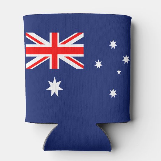 Flagge Australiens Dosenkühler (Rückseite)