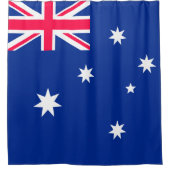 Flagge Australiens Duschvorhang (Vorderseite)