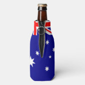 Flagge Australiens Flaschenkühler (Flasche Rückseite)