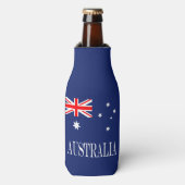 Flagge Australiens Flaschenkühler (Flaschenvorderseite)