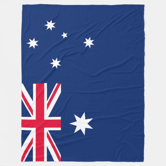 Flagge Australiens Fleecedecke (Vorderseite)