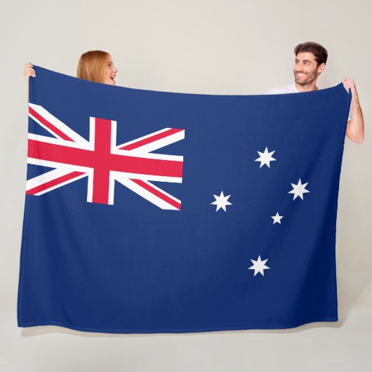 Flagge Australiens Fleecedecke (Beispiel)