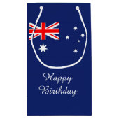 Flagge Australiens Geburtstag Kleine Geschenktüte (Rückseite)