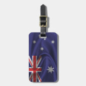 Flagge Australiens Gepäckanhänger (Vorderseite vertikal)