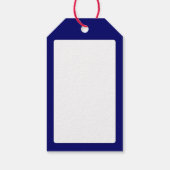Flagge Australiens Geschenkanhänger (Rückseite)