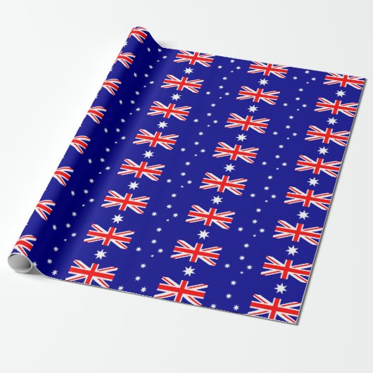 Flagge Australiens Geschenkpapier (Ungerollt)