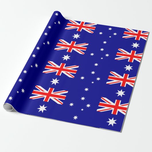 Flagge Australiens Geschenkpapier (Ungerollt)