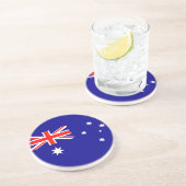Flagge Australiens Getränkeuntersetzer (Seite)