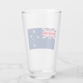 Flagge Australiens Glas (Rückseite)