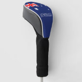 Flagge Australiens Golf Headcover (angewinkelt)
