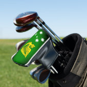 Flagge Australiens Golf Headcover (In Situ)