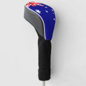 Flagge Australiens Golf Headcover (angewinkelt)