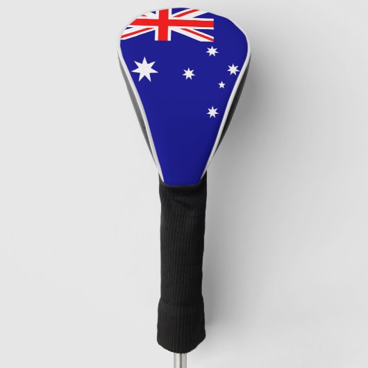 Flagge Australiens Golf Headcover (Vorderseite)