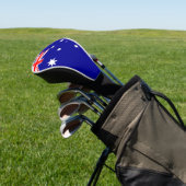 Flagge Australiens Golf Headcover (In SItu)