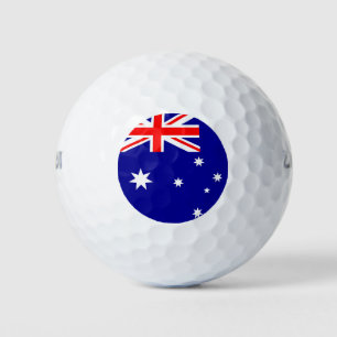 Flagge Australiens Golfball