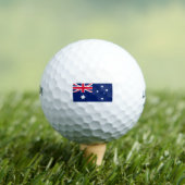 Flagge Australiens Golfball (Insitu T-Shirt)