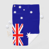 Flagge Australiens Golfhandtuch (Insitu)