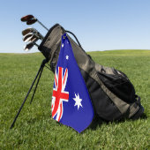 Flagge Australiens Golfhandtuch (Gras)